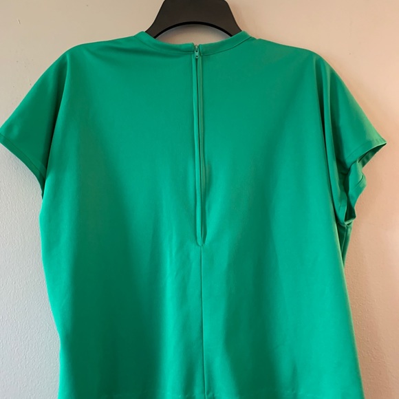 Vintage John Abbott Green top - Picture 6 of 7